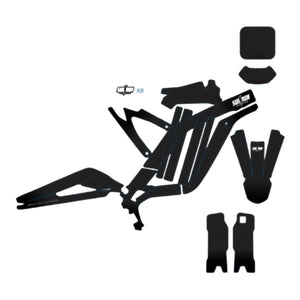 Surron Light Bee Carbon fibre graphic kit