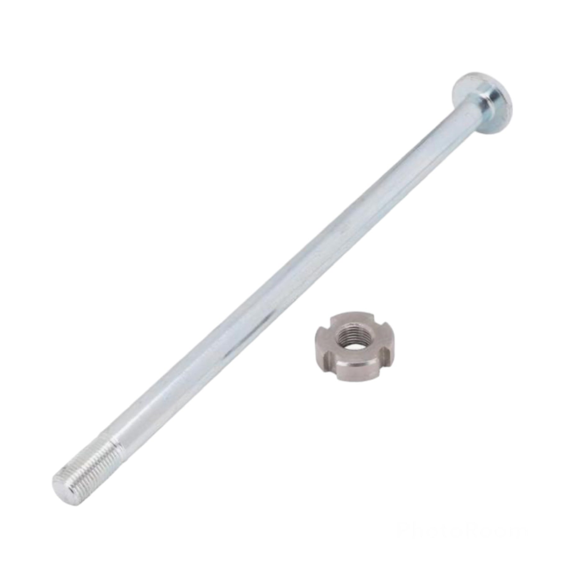 Swing arm axle
